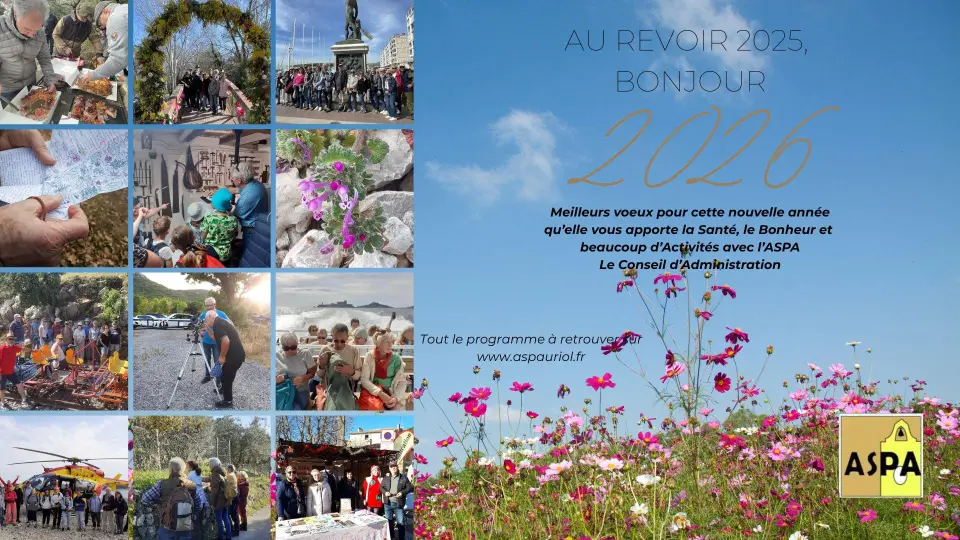 Meilleurs Voeux de l'ASPA Auriol